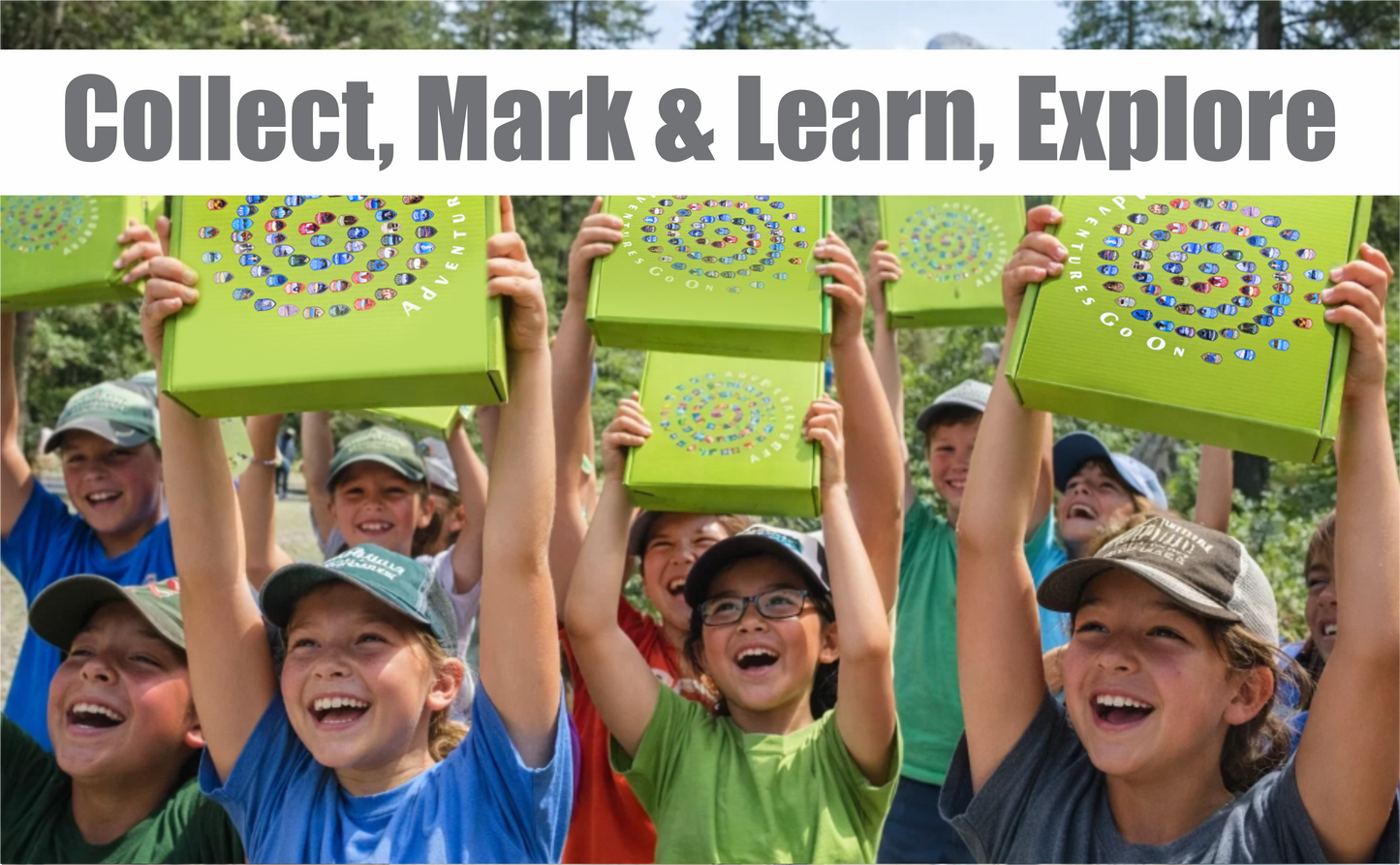 The COLOR Book 2026 with sticker National Parks