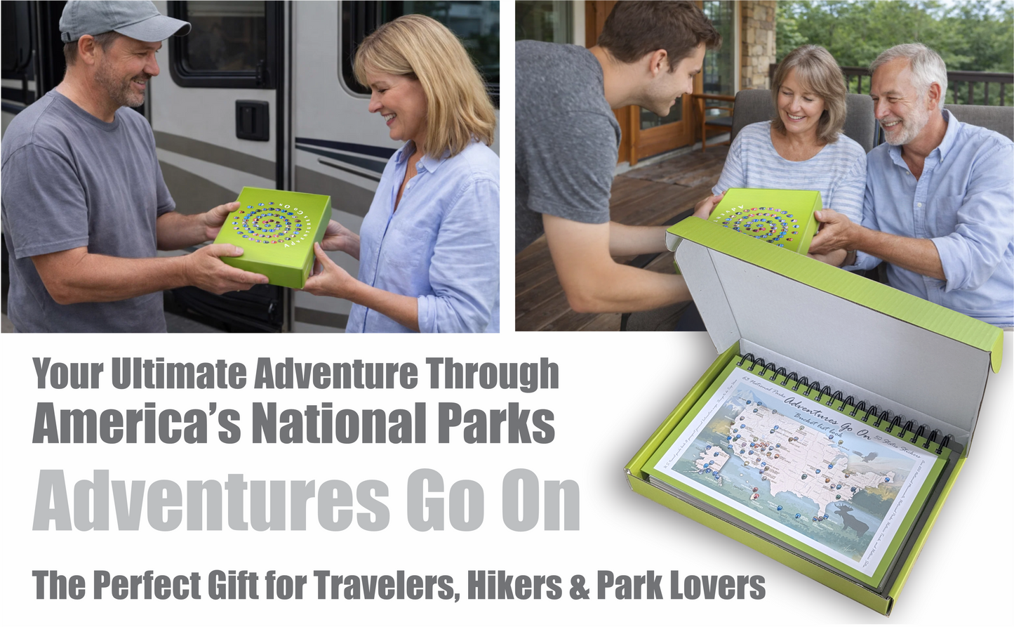 The COLOR Book 2026 with sticker National Parks