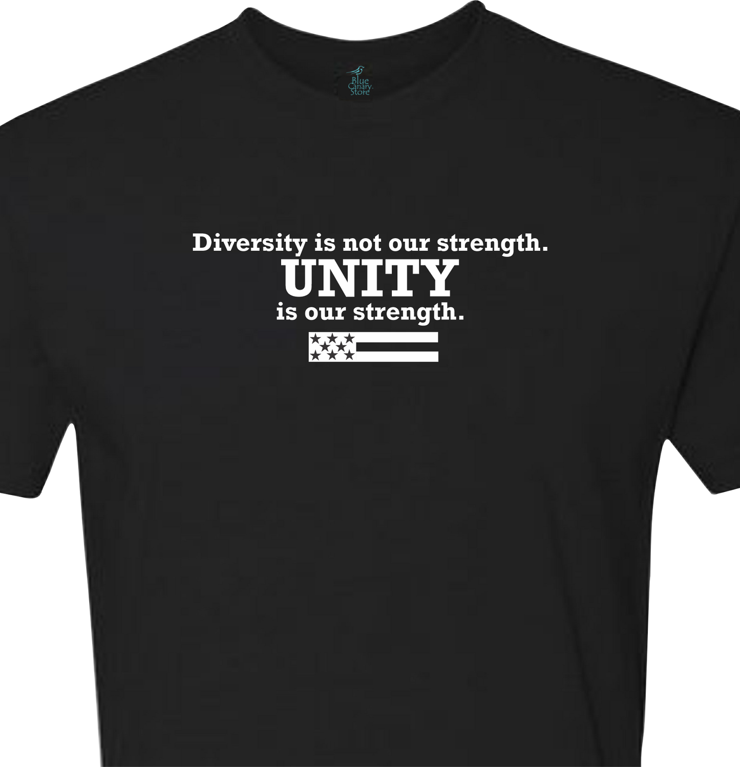 Patriotic T-Shirt - Diversity is not our strength. Unity is our strength.