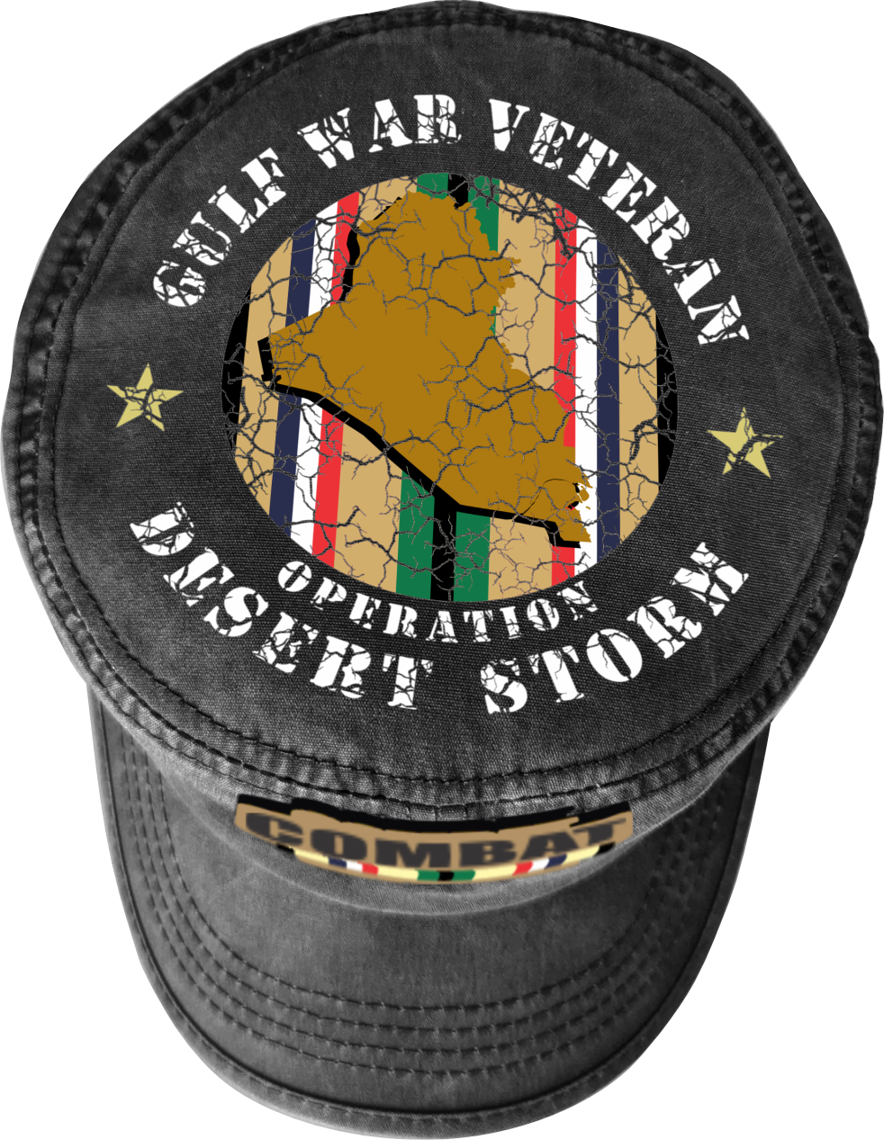 Combat Veteran Hat – Desert Storm Military Cap