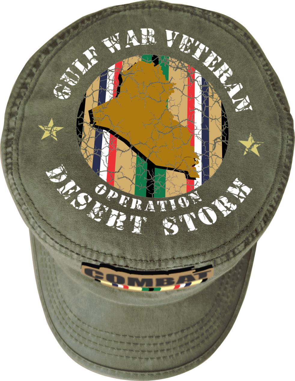 Combat Veteran Hat – Desert Storm Military Cap