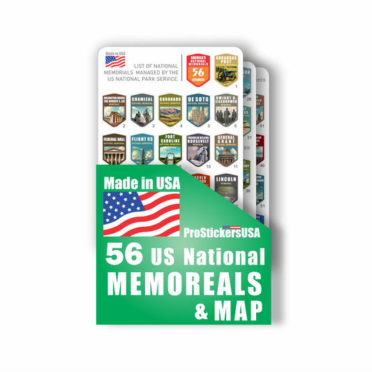 List of National Memorials of The United States